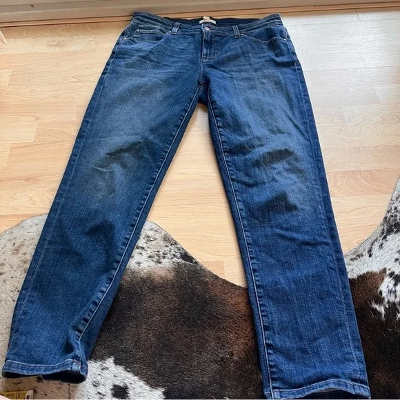 EILEEN FISHER Straight Leg Jeans Size 8 - Picture 3 of 8